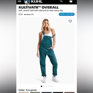 ISO - Kuhl Kultivatr Women's Overalls Everglade